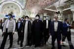 تجدید میثاق ابراهیم رئیسی با امام خمینی (ره) و شهدا