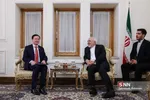 دیدار ظریف با سفیر جدید چین در ایران