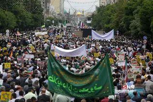 راهپیمایی روز قدس در مشهد مقدس