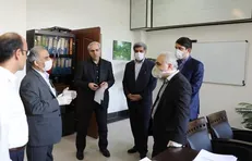 بازدید وزیر اقتصاد از خزانه کل کشور