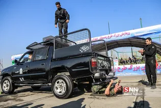 رزمایش مشترک طرح زمستانی پلیس راهنمایی و رانندگی تهران بزرگ با مشارکت ارگانهای مرتبط شهری 