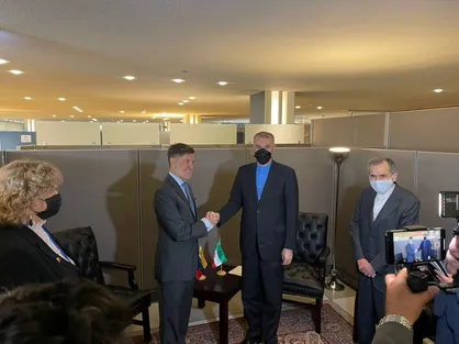 ملاقات وزرای خارجه ایران و ونزوئلا