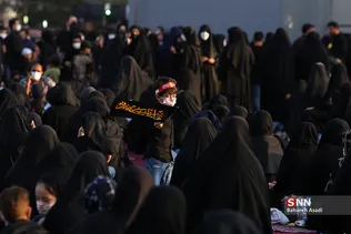 خیمه سوزان عصر عاشورا در میدان امام حسین