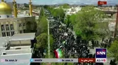 حضور پرشکوه مردم ارومیه در راهپیمایی روز جهانی قدس