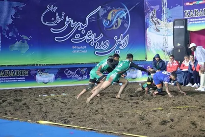 صعود تیم ملی کبدی ساحلی ایران به نیمه&zwnj;نهایی قهرمانی جهان
