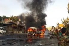 وقوع انفجار در اتوبوس نظامی ارتش سوریه