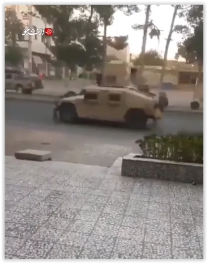 این فیلم با توضیح لحظه فرار نیروهای امنیتی هرات در زمان پیشروی طالبان منتشر شده است
