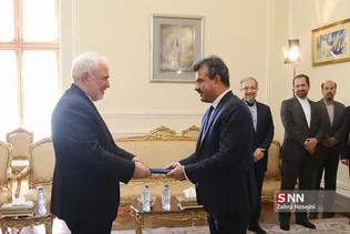 دیدار ظریف با سفرای افغانستان و بولیوی