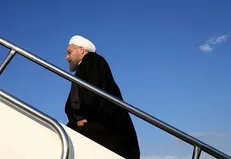 «روحانی» با بدرقه جهانگیری و ولایتی تهران را به مقصد پکن ترک کرد