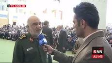 سرلشکر سلامی: دشمنان از حوادث ۴۵، ۴۶ سال گذشته درس عبرت نگرفته‌اند + فیلم
