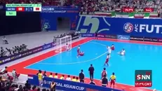 گل دوم ایران به اندونزی توسط سعید احمد عباسی که با اعلام var مردود اعلام شد