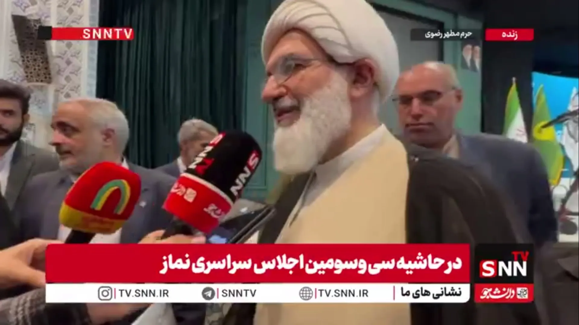 حجت‌الاسلام علی‌اکبری: پیام رهبر انقلاب به اجلاس سراسری نماز یک جمع‌بندی از پیام‌های گذشته امام شهید بود