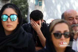 مراسم تشییع سید ضیا الدین دری 