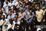 مراسم تشییع پیکر مطهر ۱۵۰ شهید دفاع مقدس در تهران