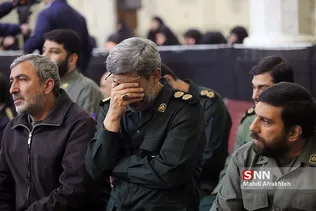 مراسم ترحیم شهدای فاطمیه پلیس در درگیری با دراویشv