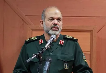سردار وحیدی: دشمن تسلیم شدن ایران را به گور می برد + فیلم