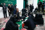 وداع با پیکر شهید مدافع حرم عین‌الله مصطفایی