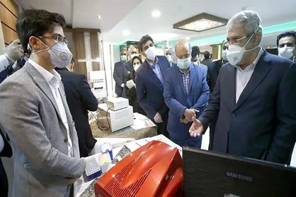 مجتمع بین&zwnj;المللی فناوری و نوآوری افتتاح شد / رونمایی از ۶ محصول ایران&zwnj;ساخت برای مبارزه با کرونا