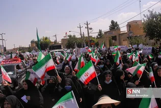 قیام مردم شیراز علیه اغتشاشگران