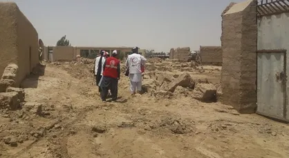 سیل در جنوب افغانستان ۱۵۰۰ خانه را ویران کرد