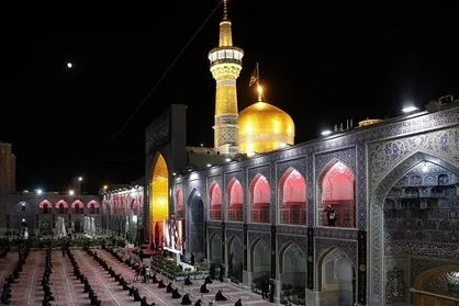 مراسم شام&nbsp;غریبان شهادت حضرت رضا (ع) در حرم رضوی برگزار شد