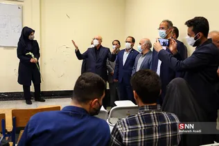  استقبال از دانشجویان دانشگاه تهران