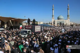 تشییع پیکر آیت‌الله صافی گلپایگانی(ره) 