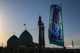 مسجد جمکران در شب نیمه شعبان 