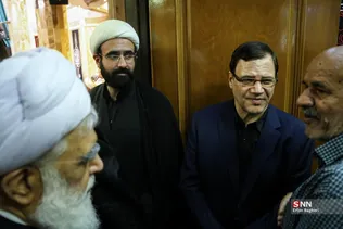 مراسم اربعین شهید علی لاریحانی در مسجد امام صادق(ع)