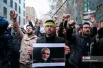 تجمع دانشجویان در دانشگاه تهران