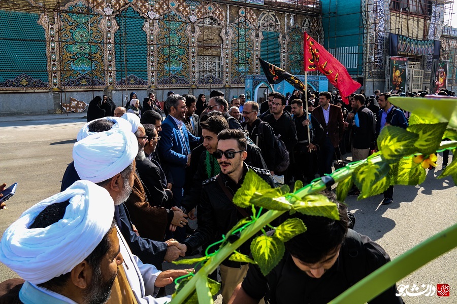 کاروان اربعین دانشجویی آذربایجان غربی امروز اعزام شد