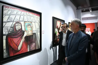 بازدید وزیر فرهنگ و ارشاد اسلامی از موزه نمایشگاه «مدرسه میناب»