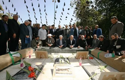 مزار شهدای گمنام دانشگاه تهران فردا غبارروبی می&zwnj;شود