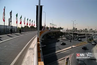 افتتاح و بهره برداری پل تقاطق غیر هم سطح بزرگراه شهید چمران 