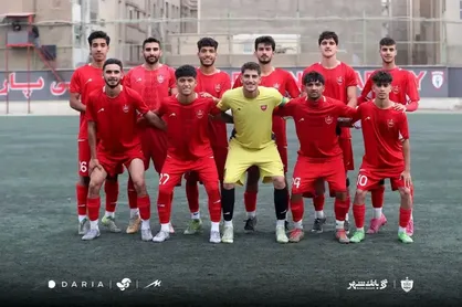 پیروزی لحظه آخری جوانان پرسپولیس مقابل پارسیان