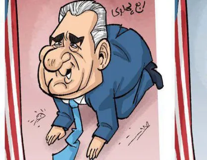 کاریکاتور حقارت و وطن&zwnj;فروشی رو از پدرانش به ارث برده!