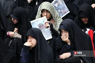 سوگواری شهادت سردار سلیمانی در دانشگاه تهران