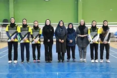 اردوی تیم ملی بدمینتون بانوان برای قهرمانی آسیای میانه آغاز شد