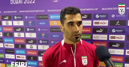 بازیکن تیم ملی فوتبال ساحلی:می&zwnj;خواهیم در آسیا هت&zwnj;تریک کنیم
