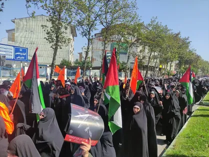 برگزاری راهپیمایی ضد صهیونیستی در سراسر گیلان
