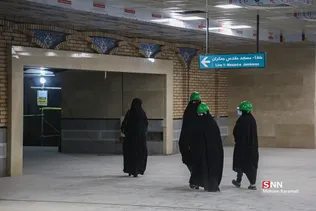 روند اجرايي پروژه بزرگ خط يك قطار شهري (مترو) قم و ايستگاه ميدان مطهري