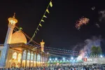 جشن میلاد امام رضا(ع) در حرم مطهر شاهچراغ(ع) شیراز