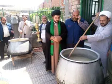 جهادگران دانشگاه فردوسی در جمع سیل‌زدگان آق قلا جشن متفاوت برگزار کردند +تصاویر