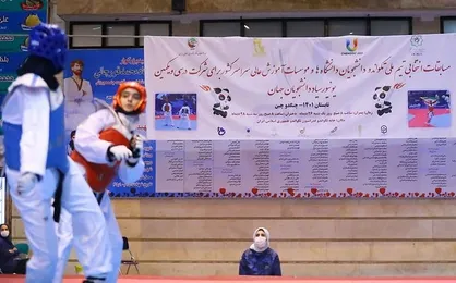 ۸ هوگوپوش دختر به دومین اردوی انتخابی تیم ملی تکواندو دانشجویان راه یافتند
