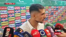 تیکدری: فقط به برد دربی فکر می‌کنیم + فیلم