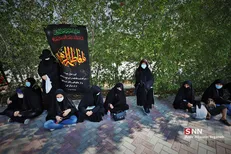 برپایی ایستگاه صلواتی به مناسبت دهه دوم فاطمیه در قزوین
