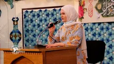 تشرف دختر انگلیسی به اسلام و انتخاب نام فاطمه