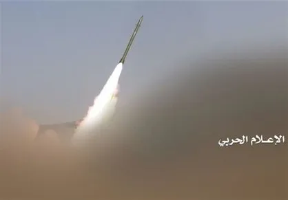 شلیک موشک بالستیک ارتش یمن به مواضع مزدوران عربستان