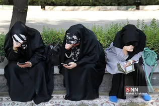 مراسم دعای عرفه در دانشگاه تهران