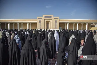 اقامه نماز عید فطر در حرم حضرت معصومه (س)